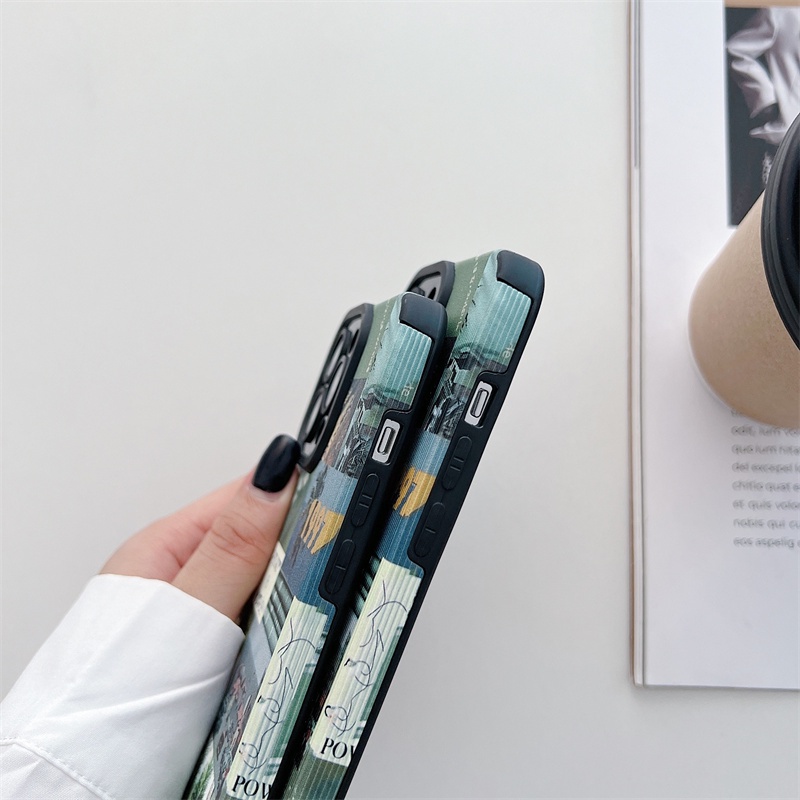 Ốp Lưng In Họa Tiết Dành Cho Điện Thoại iPhone 14 Pro Max / 13 / 12 Pro Max X XR Xs Max 7 / 8 Plus
