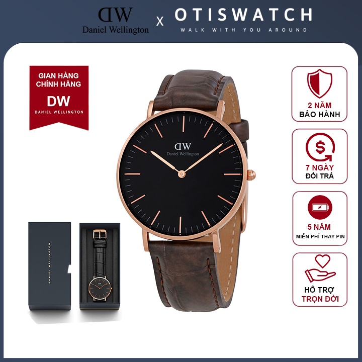 Đồng Hồ Nam Nữ Daniel Wellington Classic York Rose Gold 36mm & 40mm DW Chính Hãng - OtisWatch