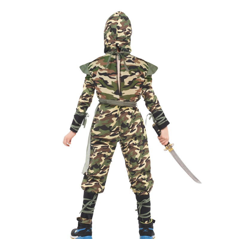 Trang Phục Hóa Trang Ninja Nhân Dịp Halloween Cho Bé