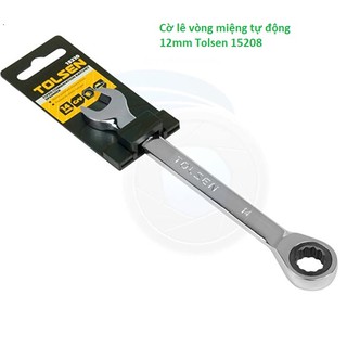 Cờ lê vòng miệng tự động 12mm Tolsen 15208