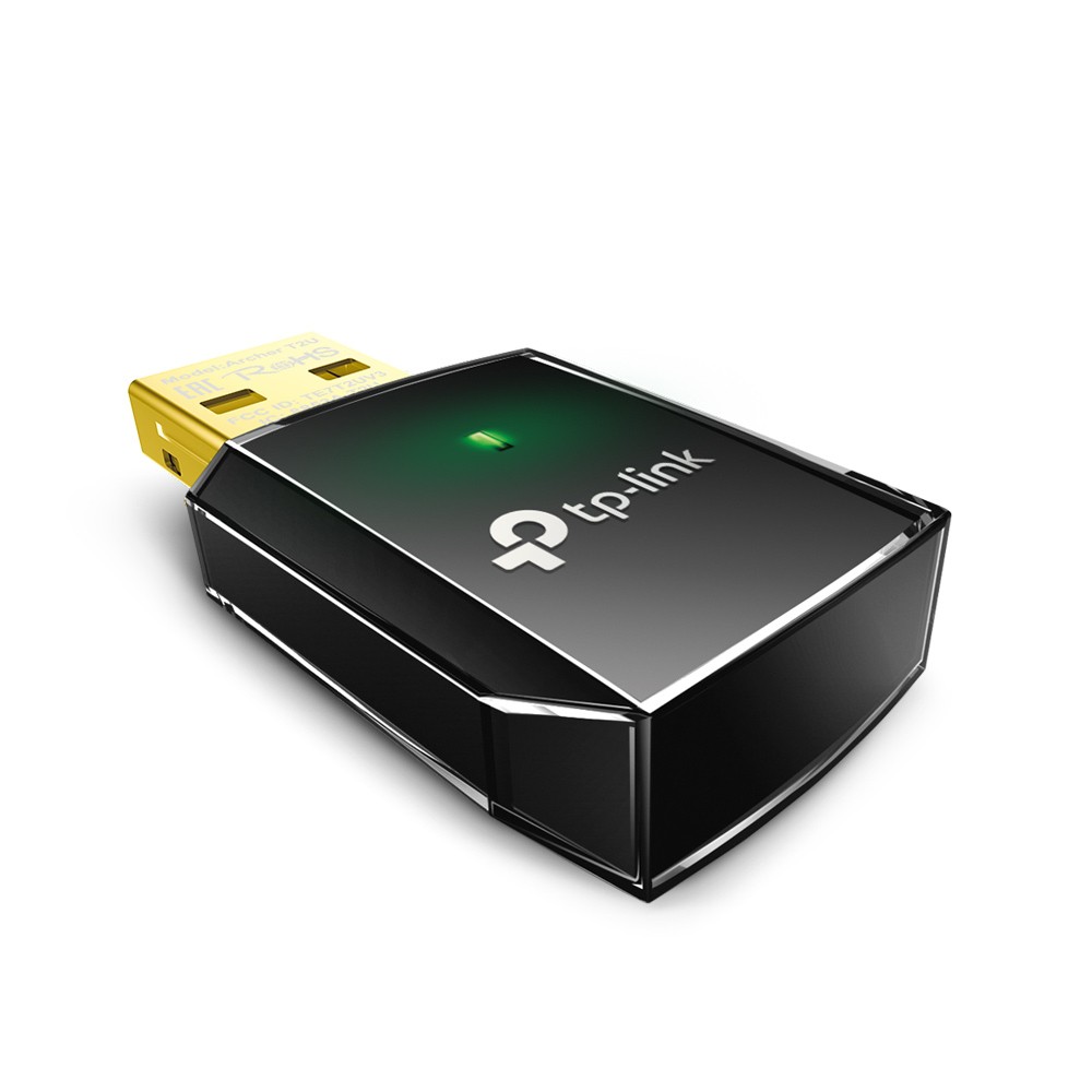 USB thu sóng Wifi TP-Link Archer T2U  Băng Tần Kép AC600 (Chính hãng) | BigBuy360 - bigbuy360.vn