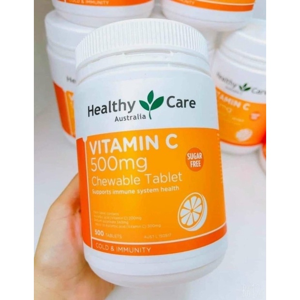 VIÊN NGẬM VITAMIN C HEALTHY CARR ÚC