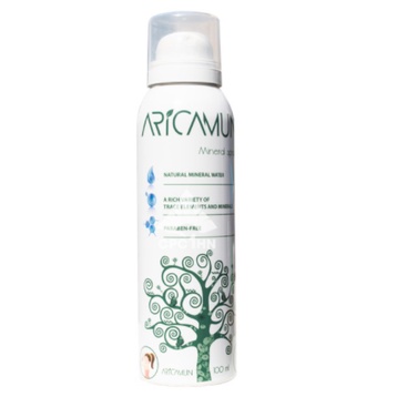 Xịt Khoáng Cấp ẩm Kiểm Soát Nhờn Mụn Aricamun Mineral Spray 100 ml