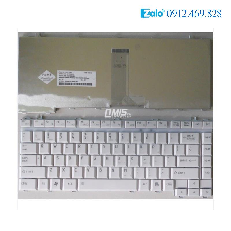 Bàn phím laptop Toshiba L310 L315 L455 L450 L510 S200, F40 F45 G40 G45 F50 F55 R200 R205 L300, Tecra A9 M9, B551 B552