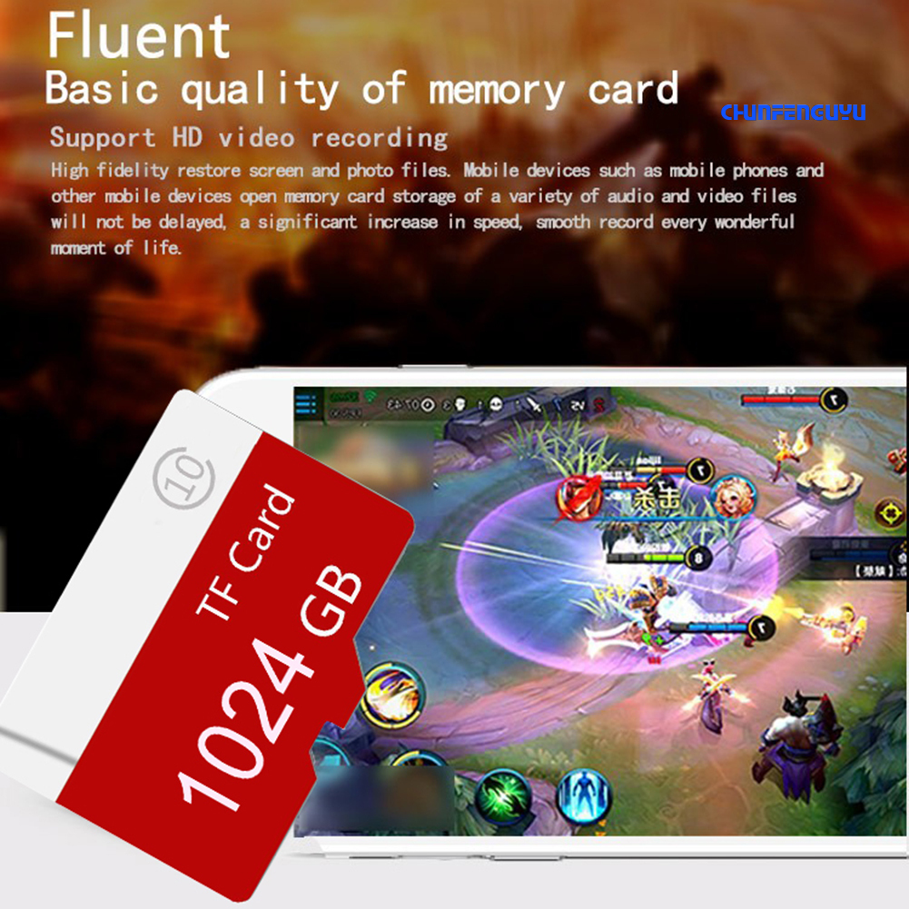 Thẻ Nhớ Kĩ Thuật Số Chunfengu ° 128G / 256G / 512G / 1T Tf | BigBuy360 - bigbuy360.vn