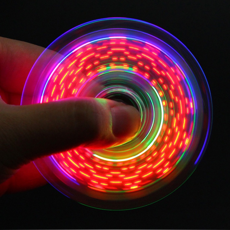 Con Quay Đồ Chơi Spinner + ĐèN Led GiúP GiảM Stress