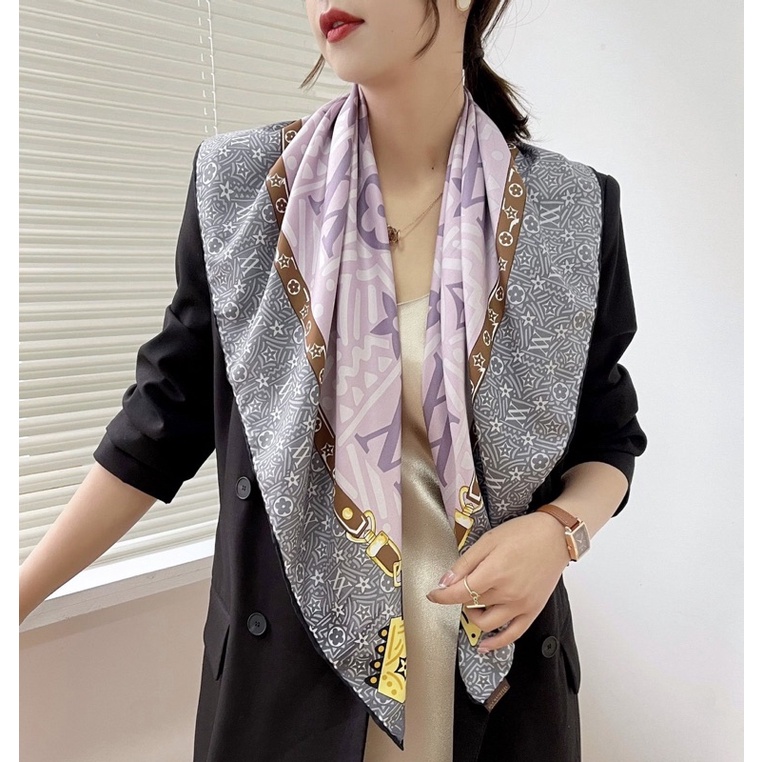 Khăn choàng lụa thời trang hàng cao cấp