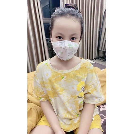 Khẩu Trang Trẻ Em 4D Mask Cao Cấp - Set 50 Cái