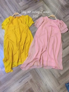 Váy suông tơ lụa