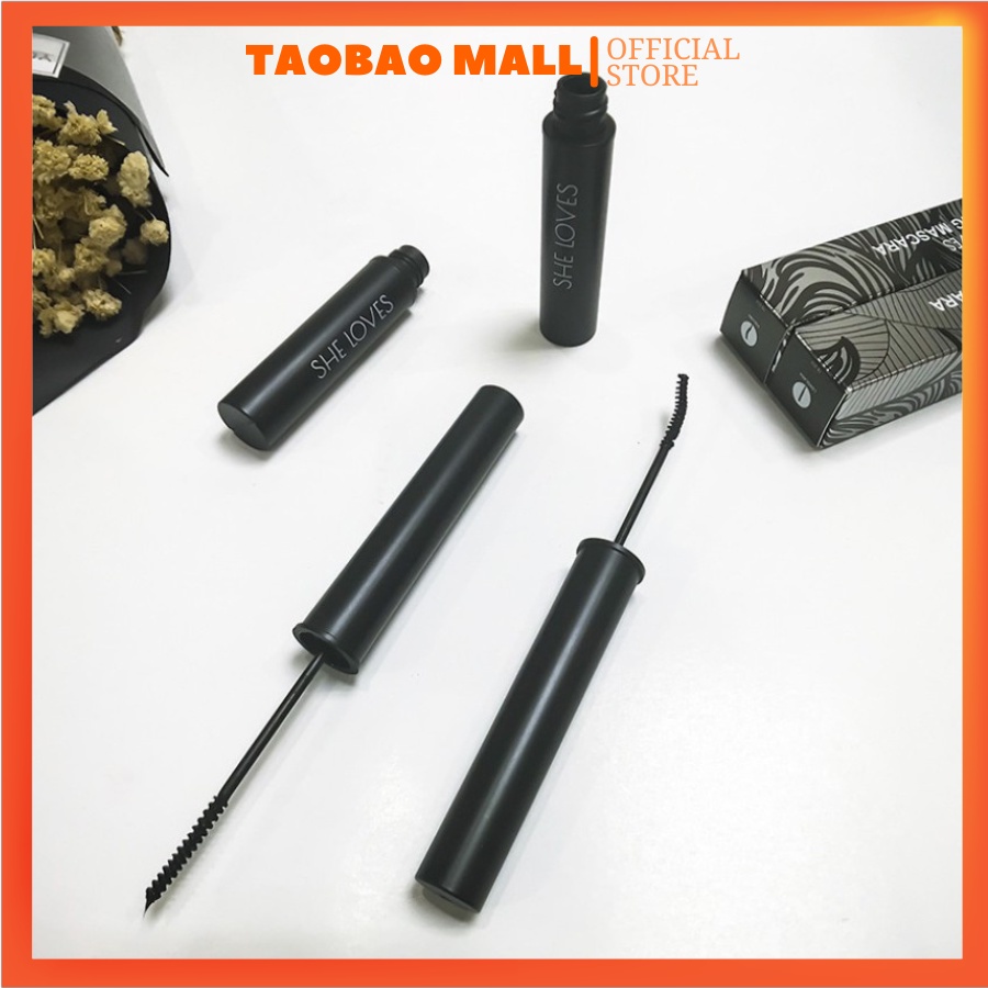 Mascara đầu cong đầu thẳng mỏng SHE LOVES làm dài và dài mi chống thấm nước lâu trôi