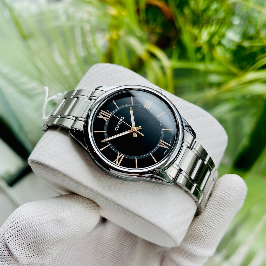 Đồng hồ Nam CASIO MTP-V005D- Dây đeo bằng thép không gỉ