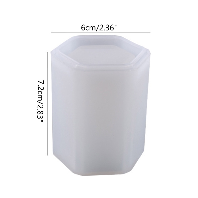 Khuôn Silicone Làm Giá Đỡ Bút/Cọ Trang Điểm