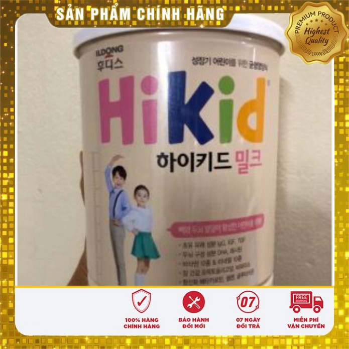 (HANGCHINHHANG) Sữa Hikid Vani-Dê 700g Hãng Ildong Hàn Quốc date mới nhất