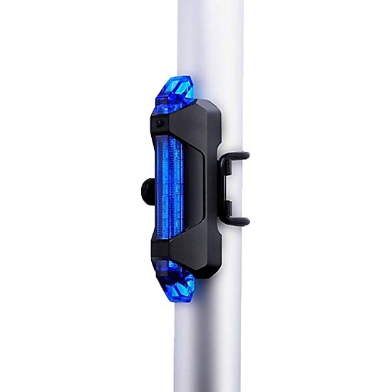Đèn led gắn xe đạp xe máy, có cổng sạc USB - HV Store 257