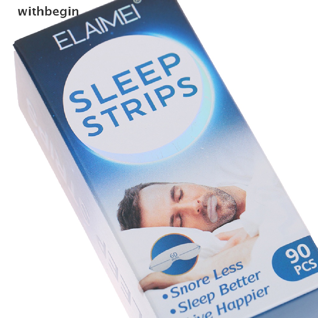 Bộ 90 Miếng Dán Miệng Ngủ Nhẹ Nhàng Giúp Thoáng Khí Tốt Hơn