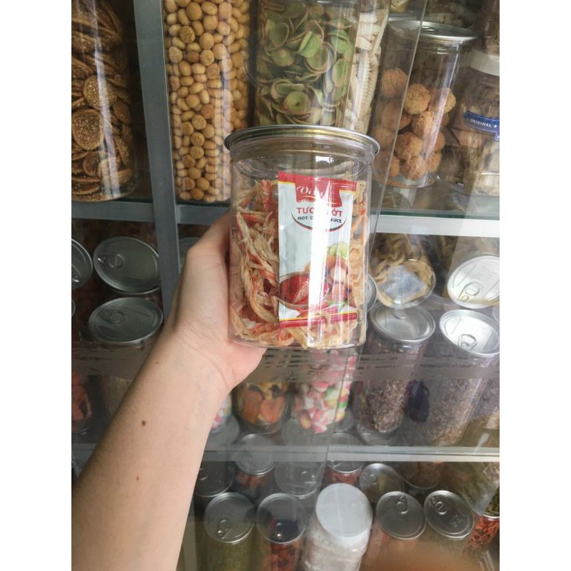 hủ pet 150gr mực hấp cốt dừa