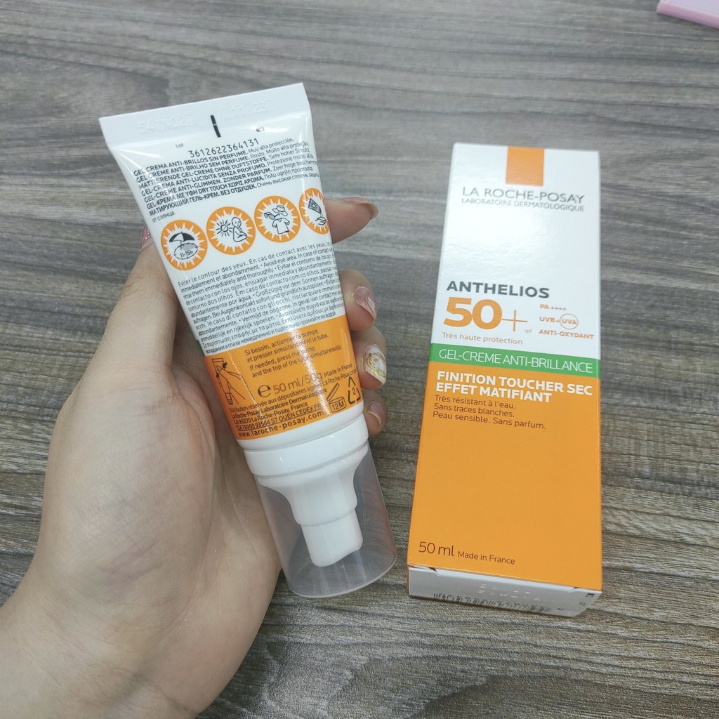 Kem Chống Nắng La Roche Posay Anthelios Gel Cream SPF 50+ Cho Da Dầu - Skin.authentic | BigBuy360 - bigbuy360.vn