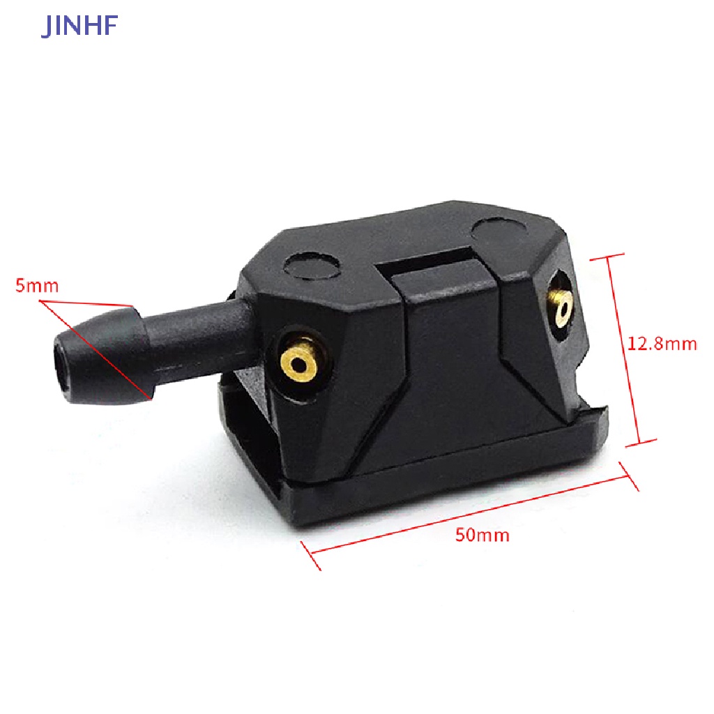 1 / 2 Vòi Phun Nước Rửa Kính Chắn Gió Xe Hơi 8-9mm JINHF