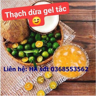 Thạch dừa gel tắc