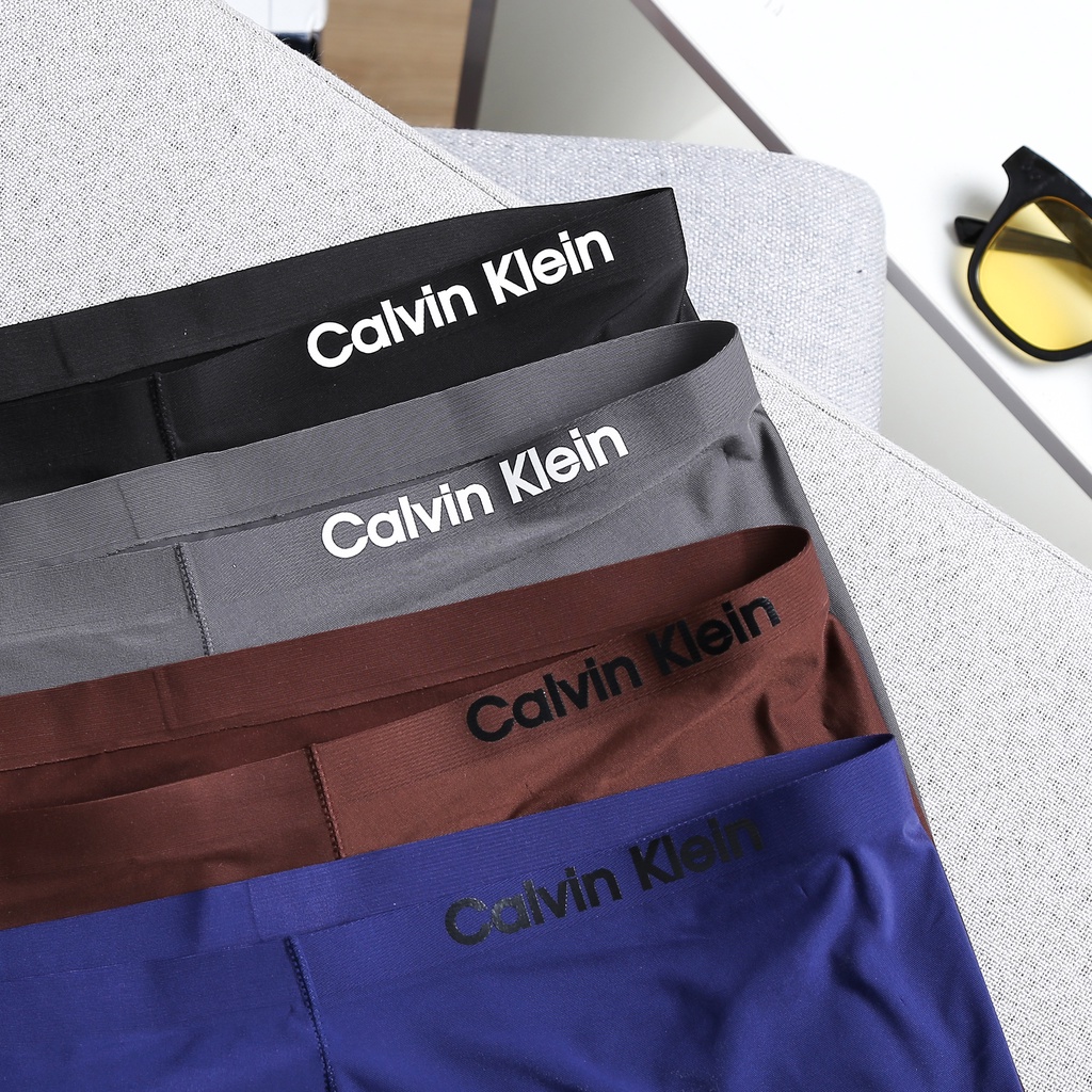 Quần Sịp Nam Quần Lót Boxer Nam Cê Ka Vải Polyamide Nhẹ Thoáng Mát Co Giãn CKK06