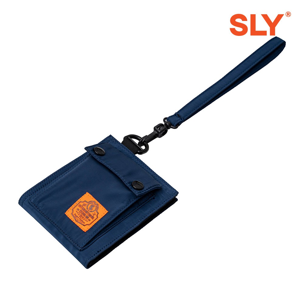 Ví Dù Pilot SLY Square màu xanh Navy