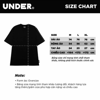 Áo thun trơn UNDER Basic Tee (Cam) - UTS001