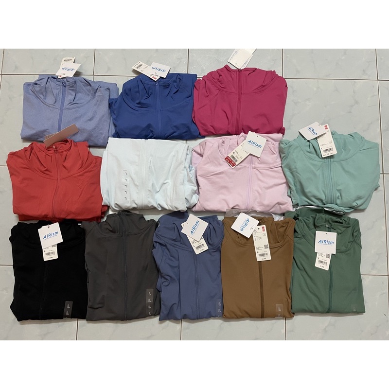🌹🌿❤ Áo chống nắng chất thun lạnh Uniqlo Airism năm 2019