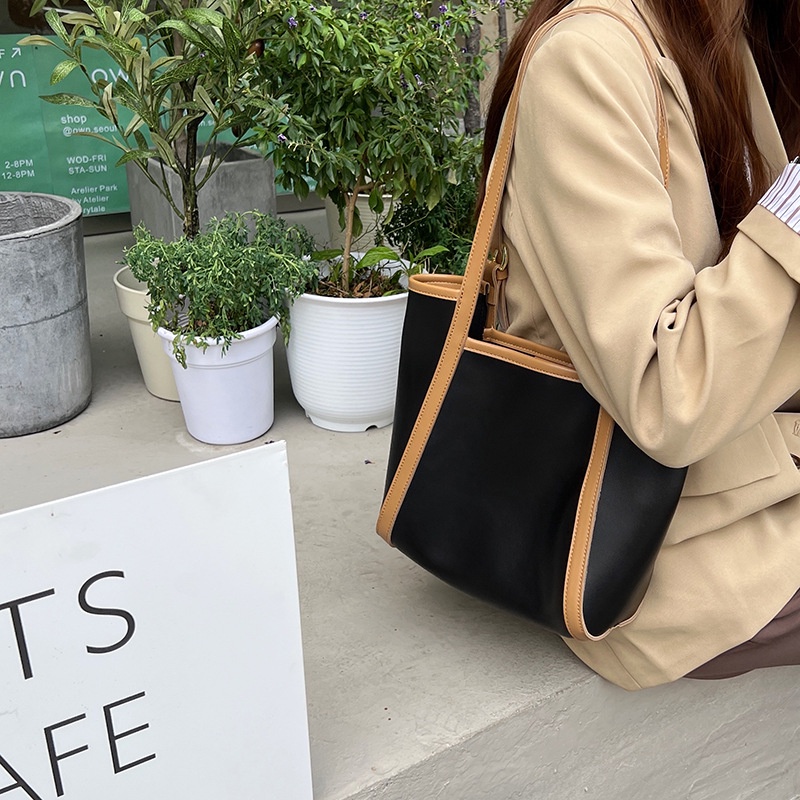 Túi xách tay đeo vai tote IELGY sức chứa lớn đa năng thời trang dành cho nữ