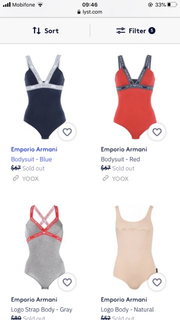 Bodysuit Armani 👍 vnxk chuẩn