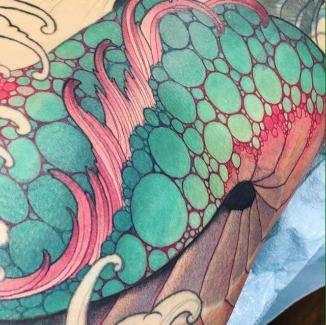 Mực xăm xanh ngọc chính hãng eternal hàng có sẵn