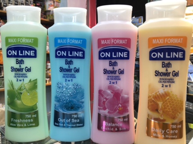 Sữa tắm On line 750ml Balan