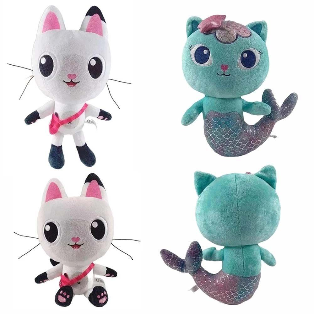 Thú Nhồi Bông Hình Nàng Tiên Cá Pandy Bằng Cotton Mềm Mại Trang Trí Nhà Cửa