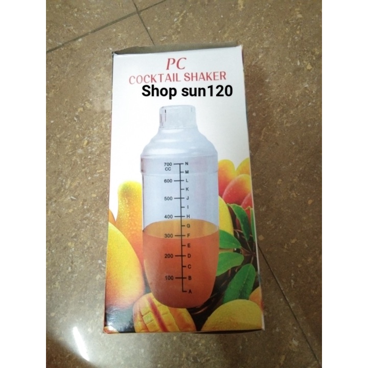Bộ 5 sản phẩm pha chế định lượng VB05 pha cocktail trà sữa cocktail shaker set