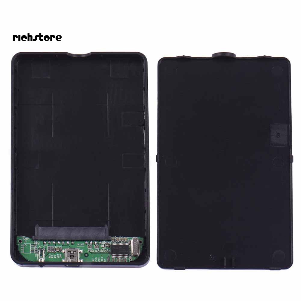 Hộp Đựng Ổ Cứng Ngoài 2.5inch SATA HDD USB 2.0 Ốp | BigBuy360 - bigbuy360.vn