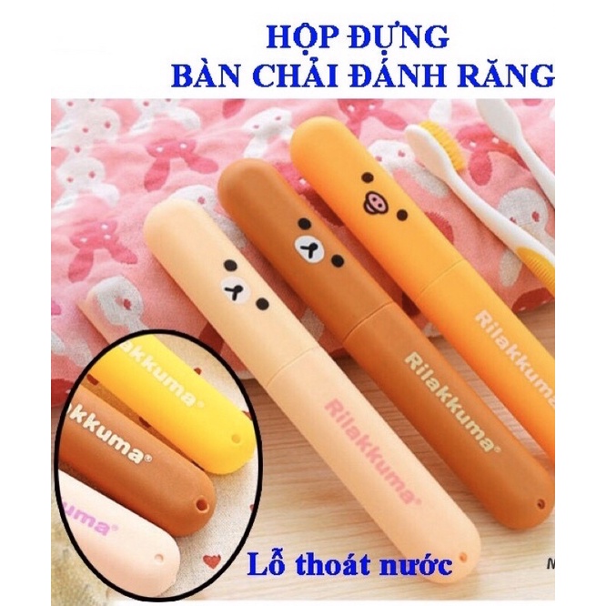 Hộp đựng bàn chải, kem đánh răng hình gấu