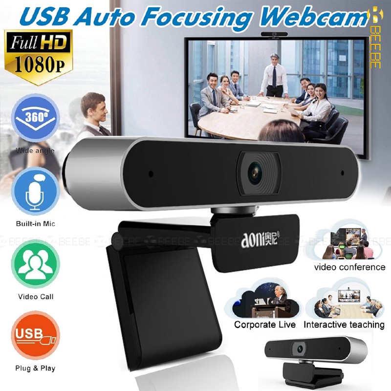 Aoni A30 - Webcam Họp Trực Tuyến Góc Rộng 92 Độ, Livestream FullHD 1080p 30fps, Lấy Nét Nhanh 0.7s | BigBuy360 - bigbuy360.vn
