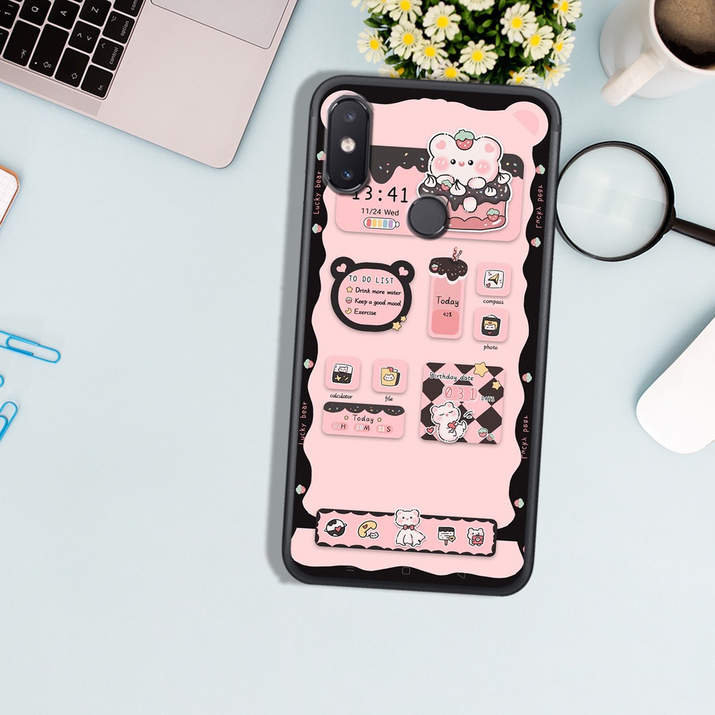 Ốp Lưng Xiaomi MI 8 - MI 8SE , In Hình Sinh Động, Dễ Thương, Màu Sắc Cá Tính..