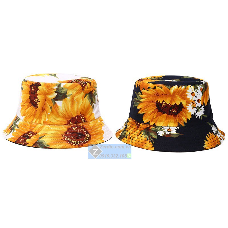 Nón bucket tai bèo 2 mặt đẹp, chất liệu cao cấp cho cả nam và nữ