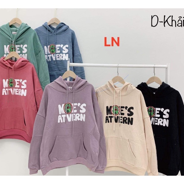 Áo hoodie MOVES ép nổi LN12