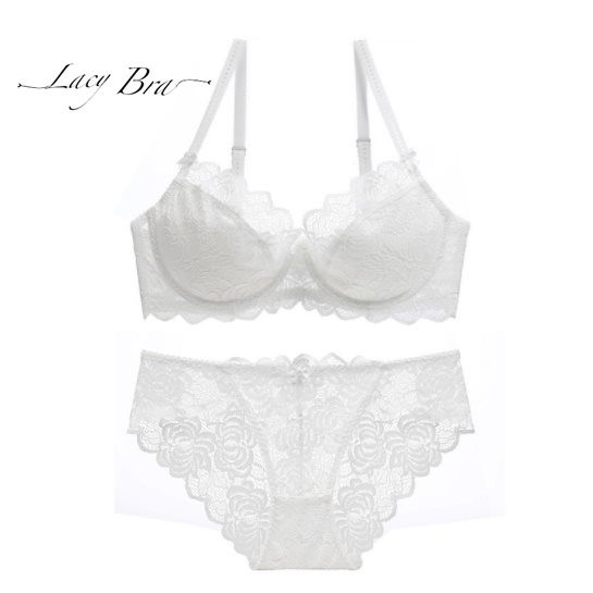 Bộ Đồ Lót Ren Sexy Không Đệm Có Gọng Siêu Gợi Cảm Lacy Bra - B02 | BigBuy360 - bigbuy360.vn