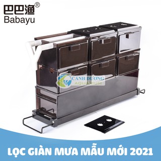 Bộ lọc dàn mưa 15 khay cho hồ 90 - 100 cm