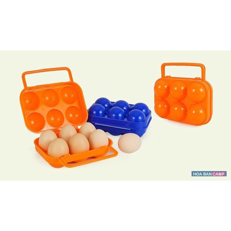 Hộp Đựng Trứng 6 Quả Xanh Dương