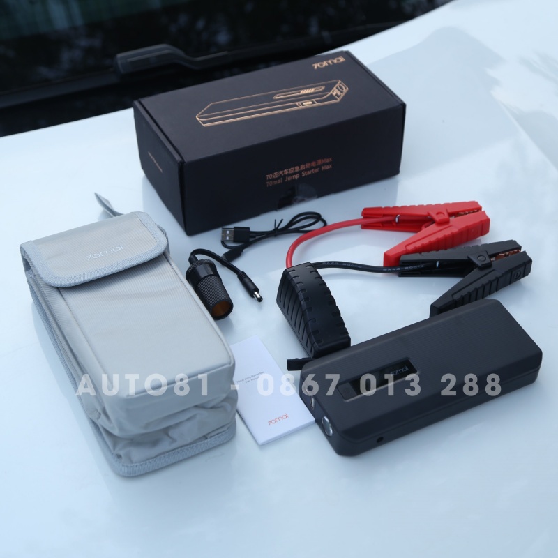 Bộ kích bình ô tô Xiaomi 70mai PS06 loại lớn, dung lượng 18000 mAh