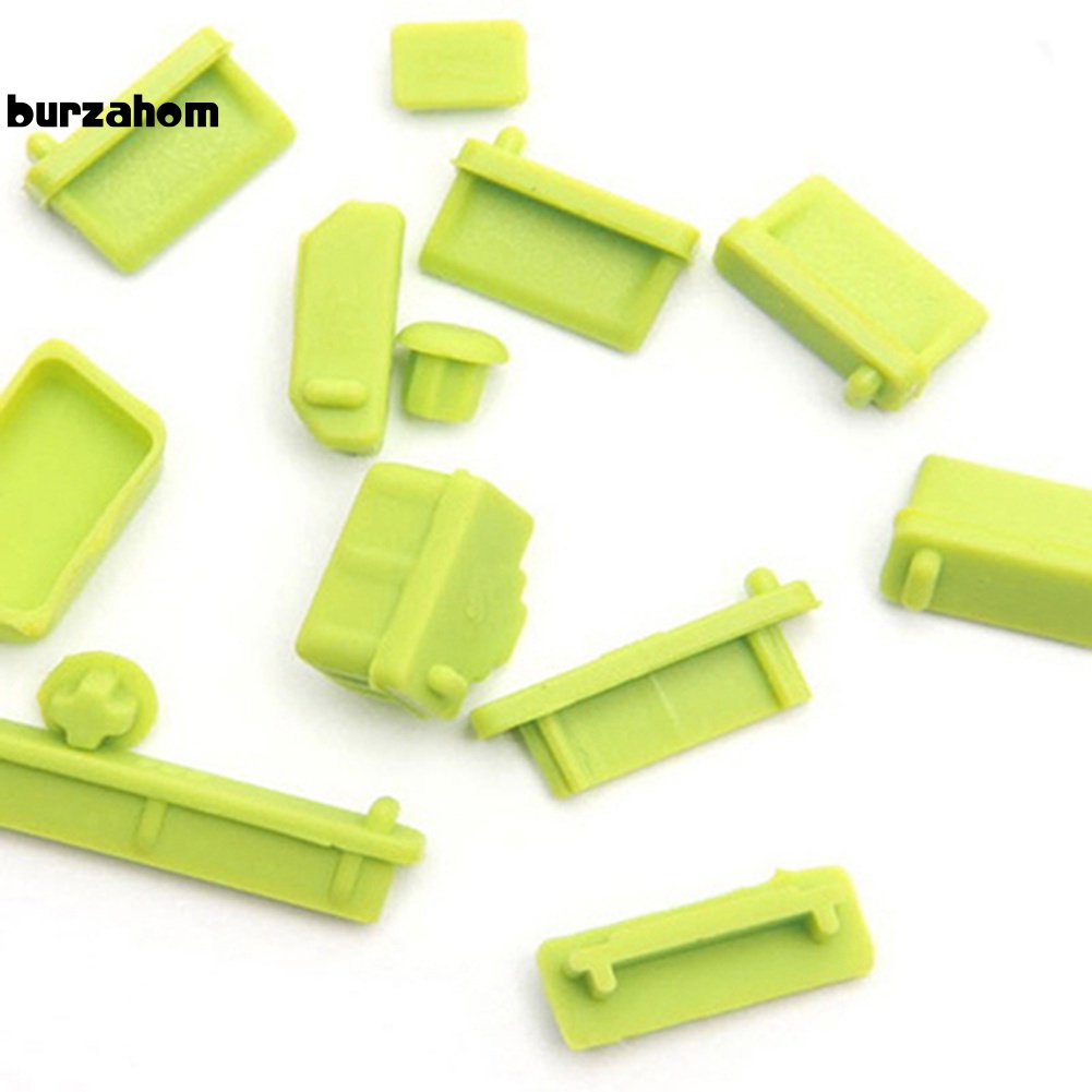 Set 13 nút silicone chống bụi cho laptop notebook