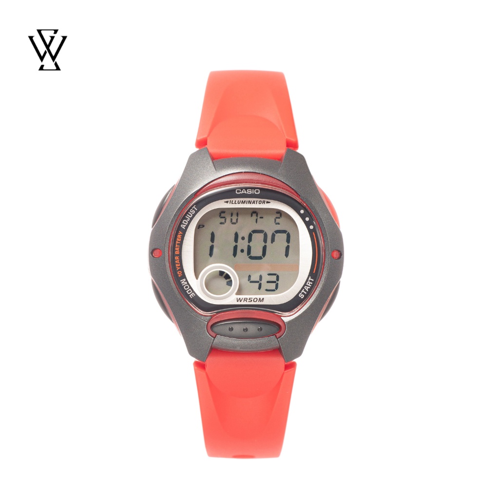 Đồng hồ điện tử Trẻ Em Casio WatchSTORE LW-200-4AVDF – Mặt Kính Nhựa 35mm, Dây Nhựa Và Vỏ Nhựa Cao Cấp