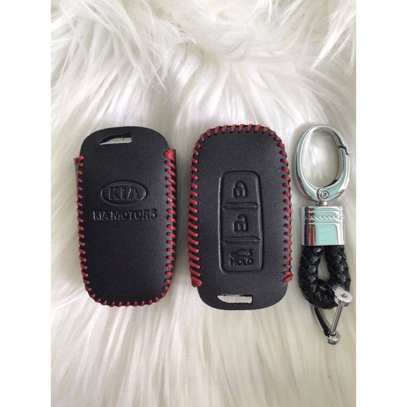 Bao Da chìa Khoá Thông minh smart key Kia 3 nút