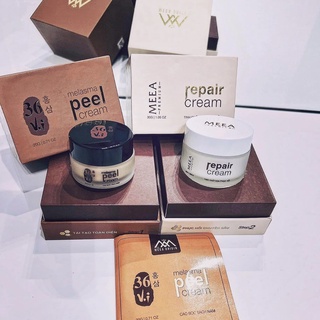 Peel da tảo sâm meea - peel da bóc tách nám tảo sâm , peel da đông y thảo dược 36 vị - melasma peel cream