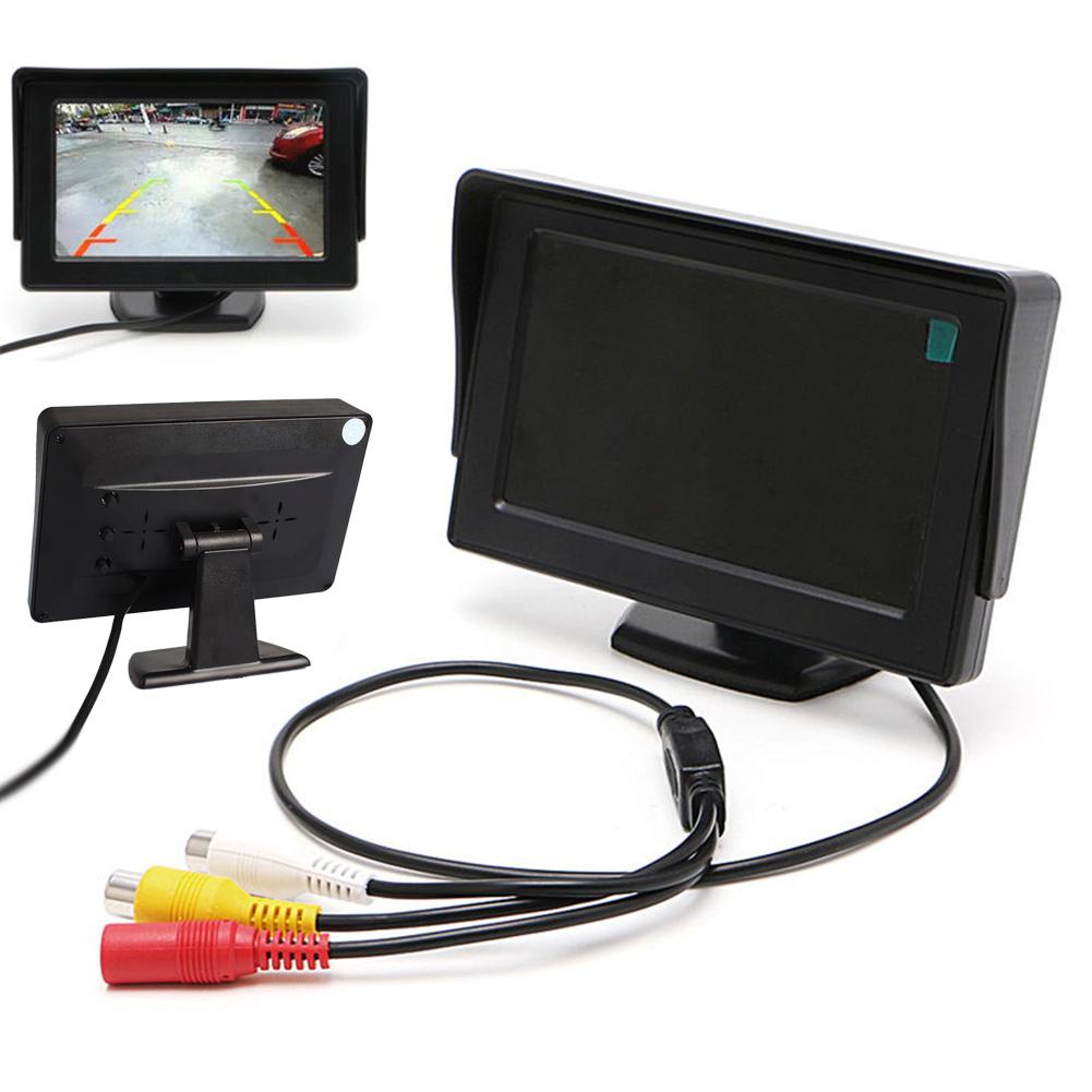 Camera quan sát lùi xe, Tầm nhìn ban đêm Màn hình LCD