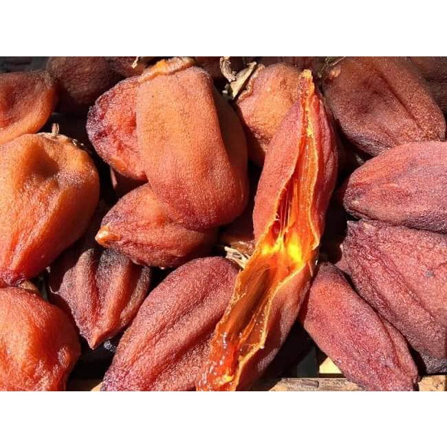 500gr Hồng treo gió nguyên trái Đà Lạt loại 1, dẻo ngon