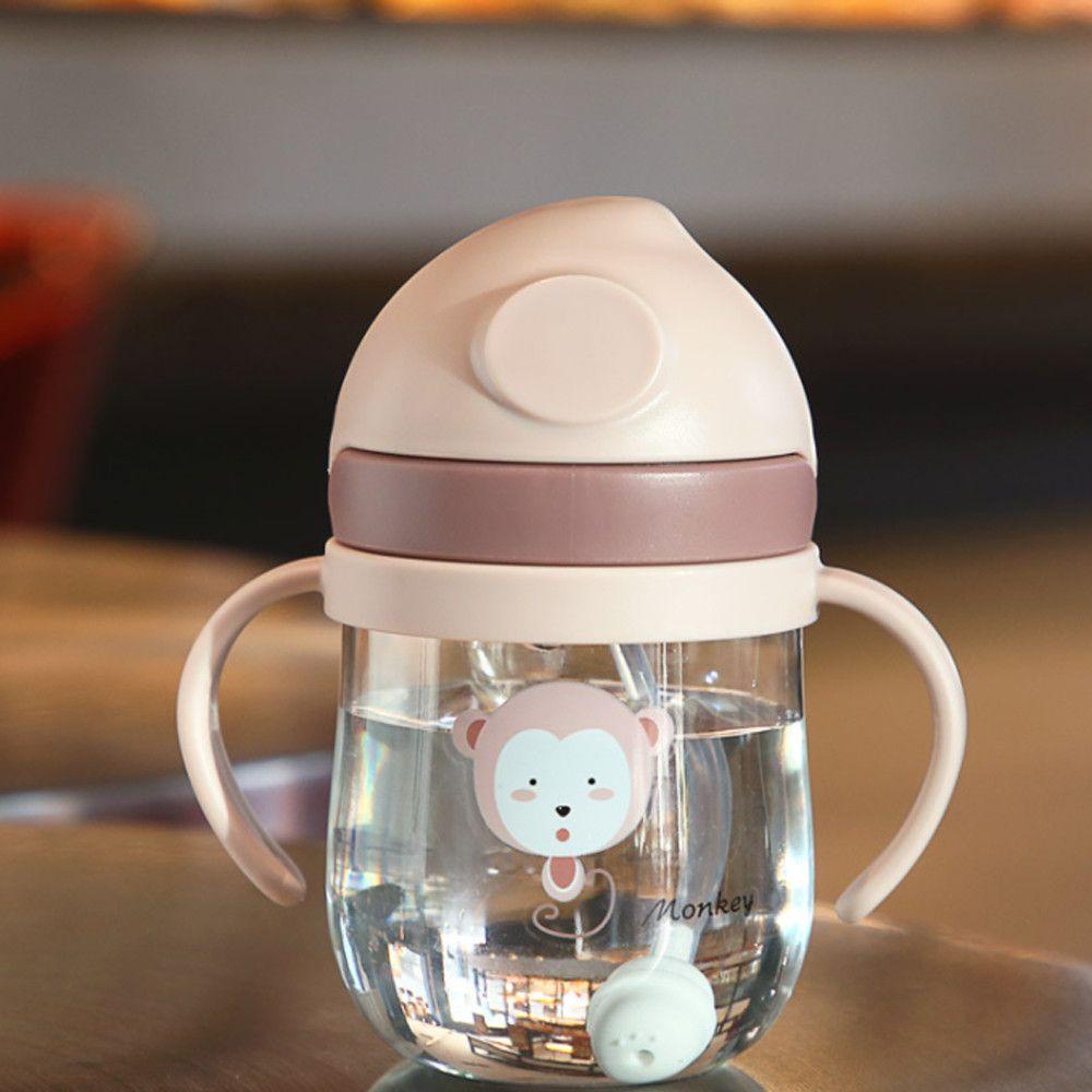 Bình Uống Nước Chống Tràn Họa Tiết Hoạt Hình Dễ Thương Cho Bé 1 Tuổi